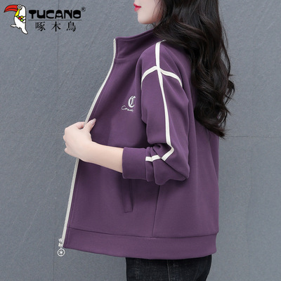 啄木鸟开衫卫衣女款2025新款爆款