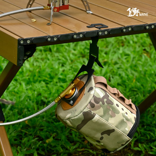 多功能户外露营气罐挂钩气罐卡扣