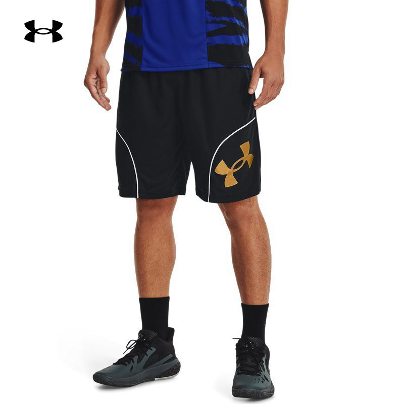 安德玛官方正品ua perimeter男篮球运动透气针织宽松短裤1370222