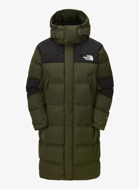 韩国直邮特价北面DRYVENT户外保暖长款连帽AK鹅绒羽绒服NC1DN52