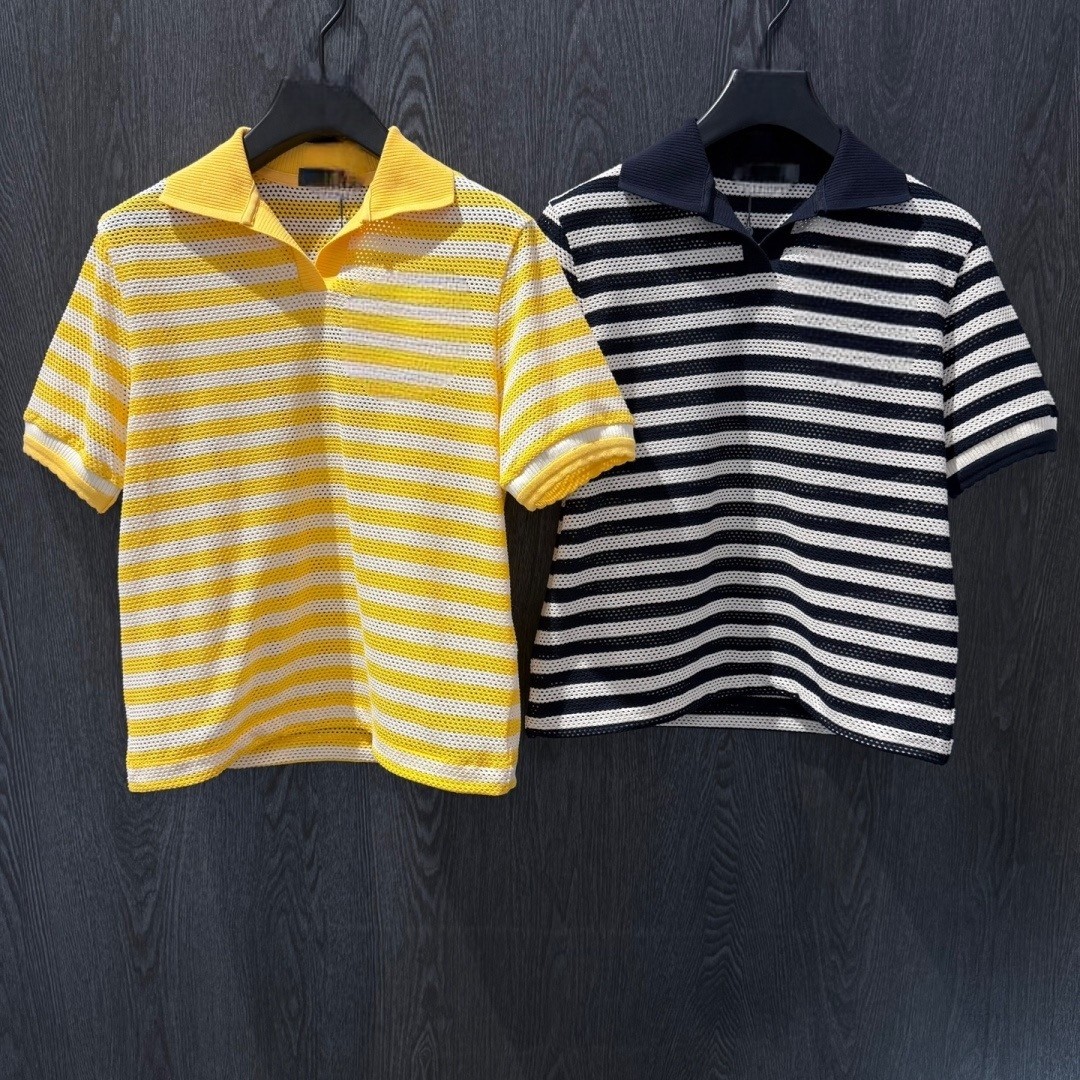 早春高尔夫服装女装翻领短袖针织运动休闲百搭高球棒球服修身显瘦图片
