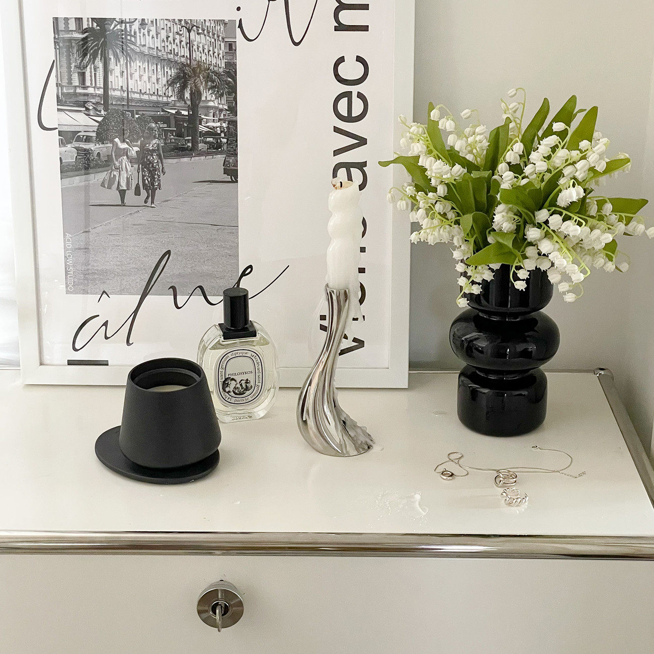 ins风铃花手捧花仿真花假花