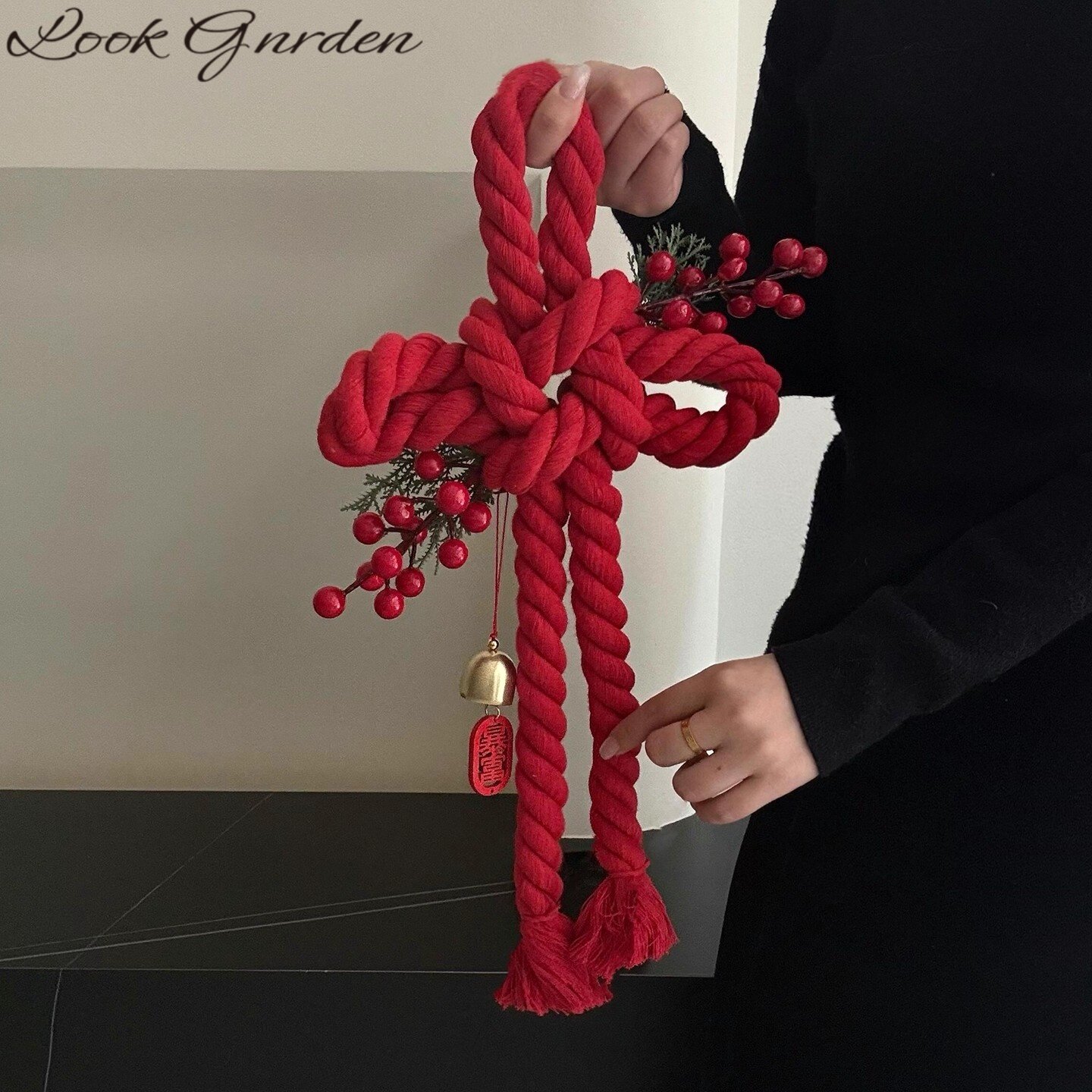 新年装饰挂件万字结过年新房