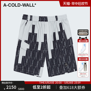 ACW2023新款 字母交织时尚 潮流休闲短裤 ACWMB225 折扣 男士