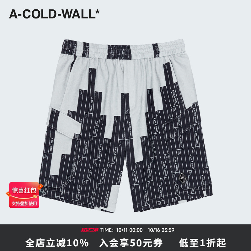 【限时直降】ACW春夏男士字母时尚潮流休闲工装短裤卫裤ACWMB225
