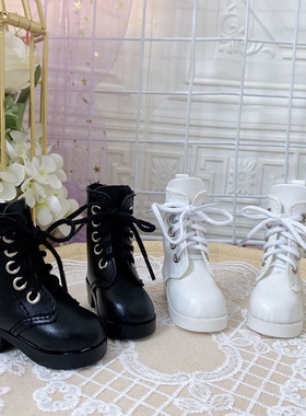 娃鞋bjd4分6分3分短靴高帮mjd素体搭配娃衣娃娃配件运动鞋小皮鞋