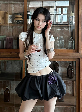 Common in 0120少女庄园 短款低腰辣妹南瓜裤夏蓬蓬裤灯笼短裤女