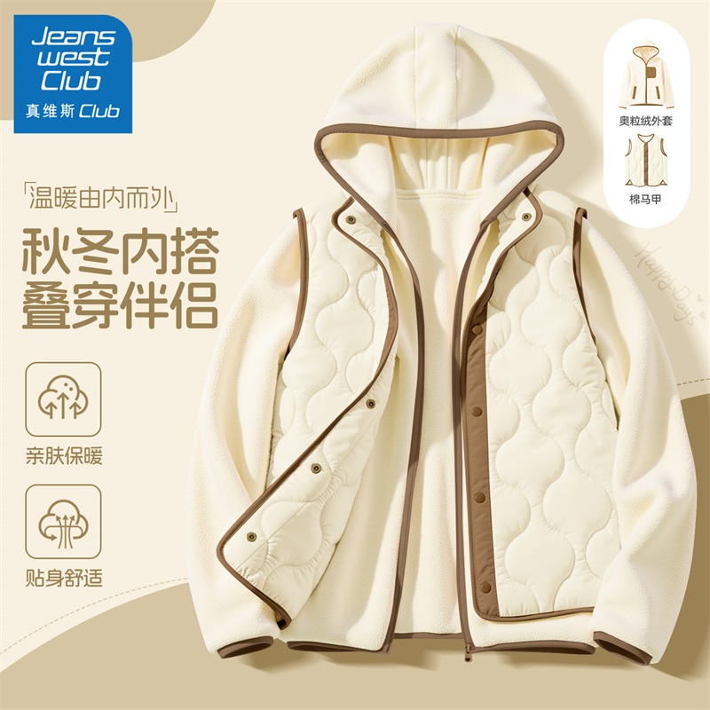 真维斯club女童秋冬外套2025新款