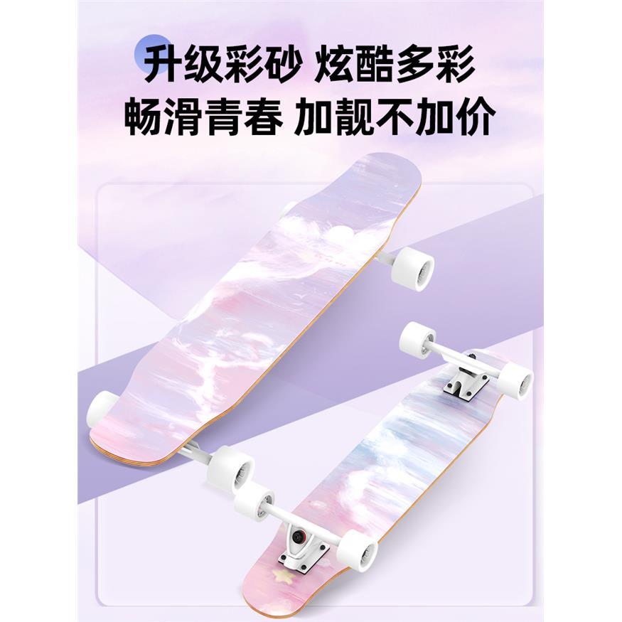 滑板初学者长板成人刷街