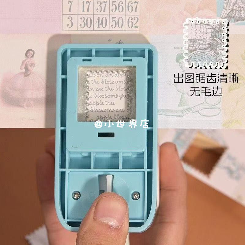 邮票压花器把废纸变成美丽邮票