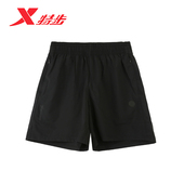 新品 女2024夏季 梭织冰丝跑步休闲运动976228240169 短裤 特步速干裤