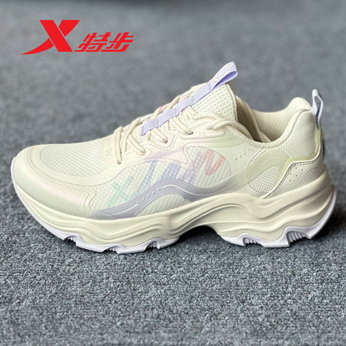 特步女鞋运动鞋2023秋季