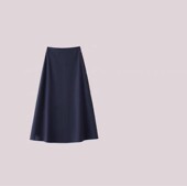 艾米丽大洪官方严选店半裙春秋季 半身裙高腰气质女 显瘦A字长&短款