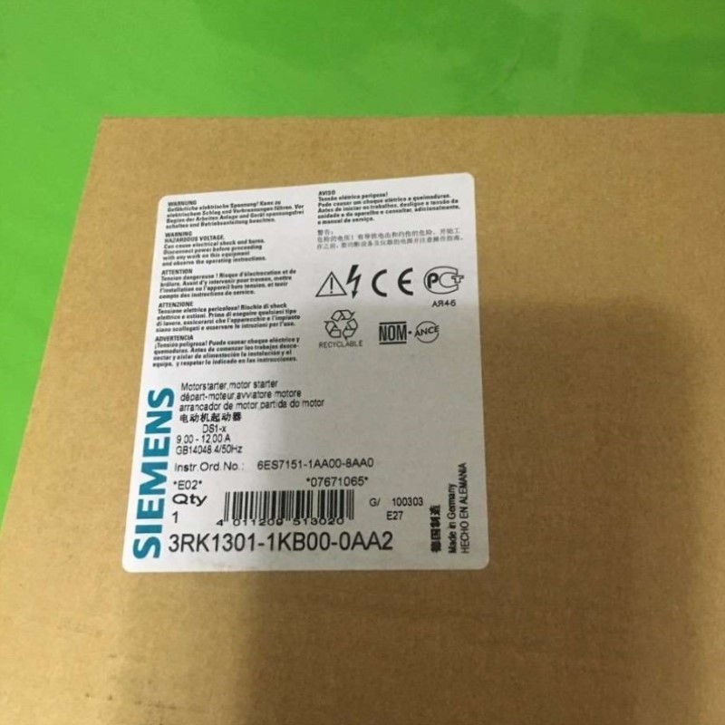 DS/DS1-X电机启动器 3RK1301-1KB00-0AA2