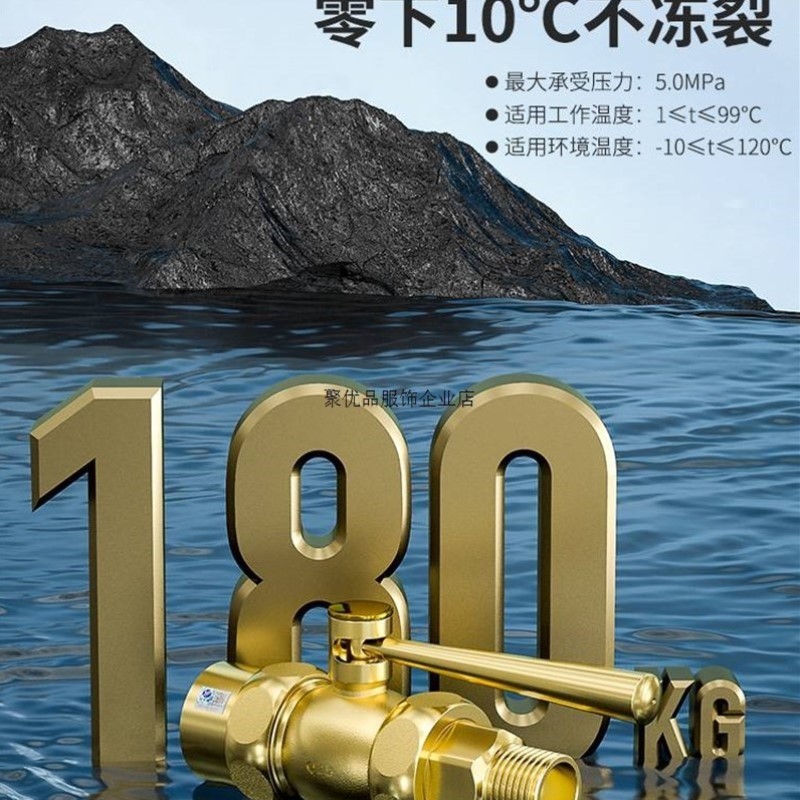 精品家装PPR双活接铜球阀20/25/32防冻耐高温家用大流量阀门开议