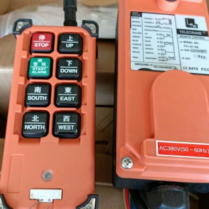 禹鼎无线遥控器TELECRANE,F21-E1B,F21-2