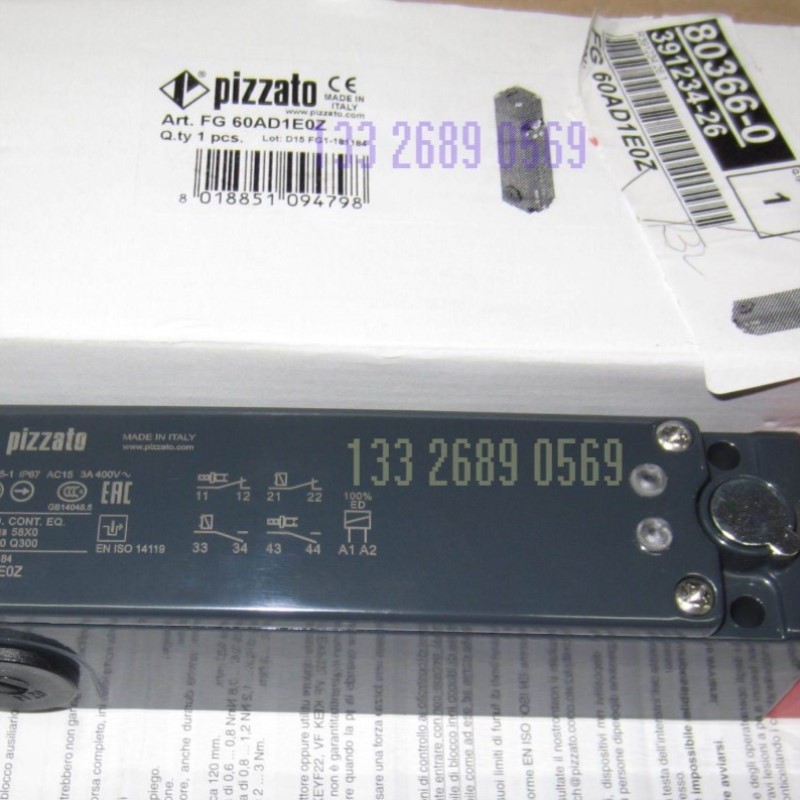 PIZZATO 限位开关 安全开关 FG60VD5D0A??议价