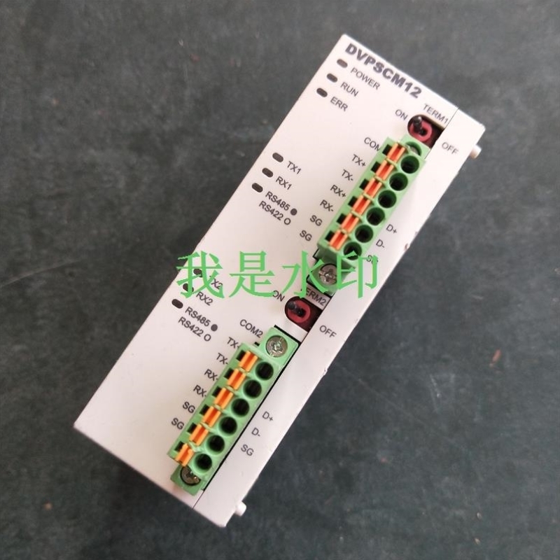 【议价】DVPSCM12-SL台达PLC模块 功能正常