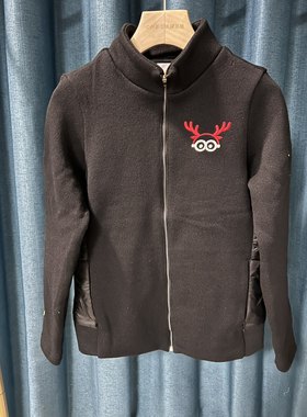 29P003  出口韩国高尔夫外套女棉服针织衫衣服秋冬季GOLF修身保暖
