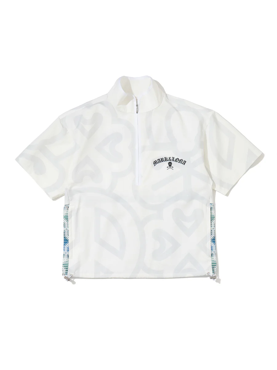 thumbnail for 41B30 出口余牛货高尔夫球男士夏季立领半拉链套头卫衣防风防泼水