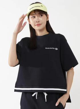 20262 日单高尔夫球女士春夏款针织短袖圆领卫衣宽松版型触感柔软
