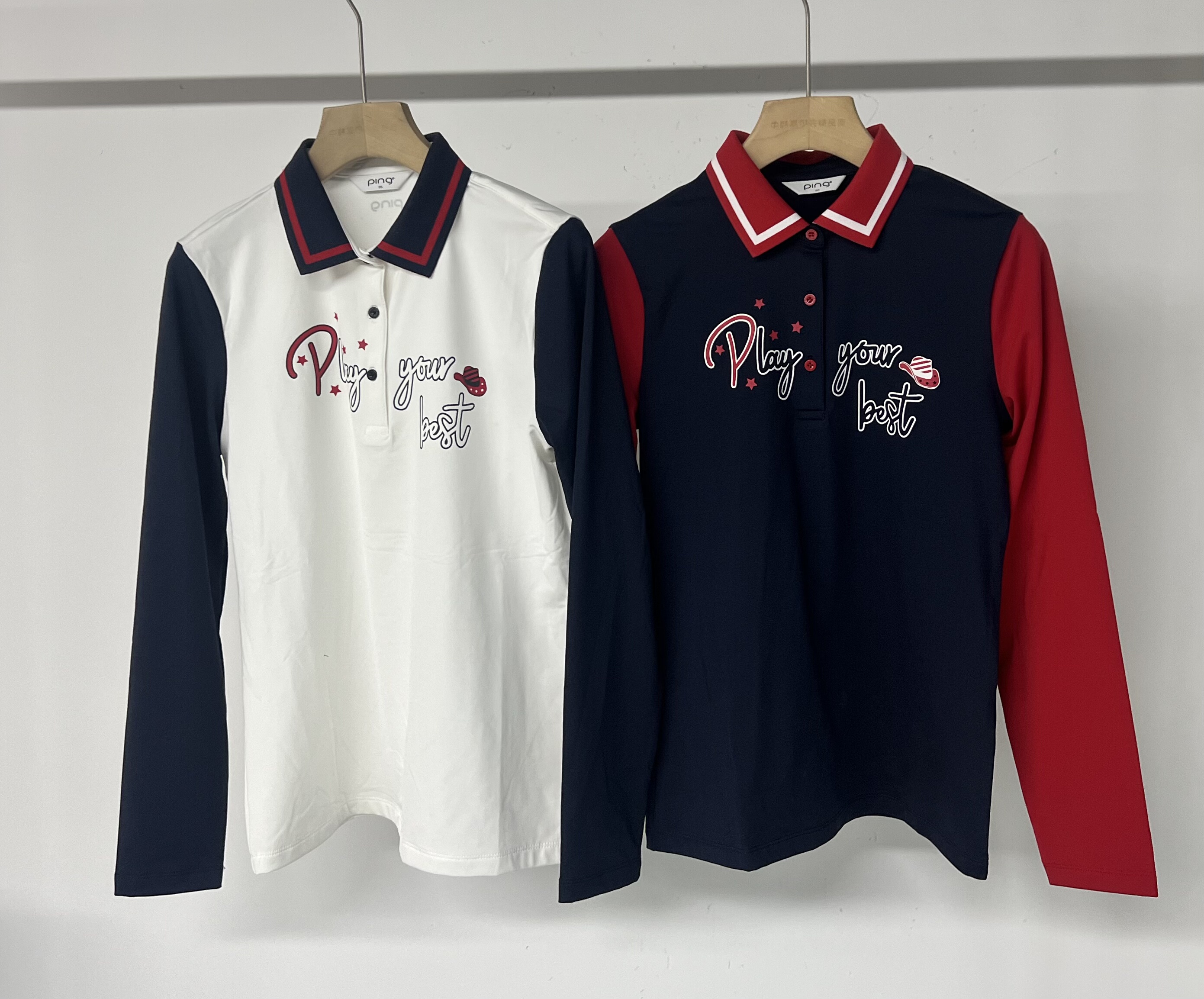 42E56 出口韩国余高尔夫女士秋冬加绒保暖翻领拼接长袖上衣GOLF,运动/瑜伽/健身/球迷用品,高尔夫上装,淘宝优惠券,粉丝福利购,淘宝优惠卷