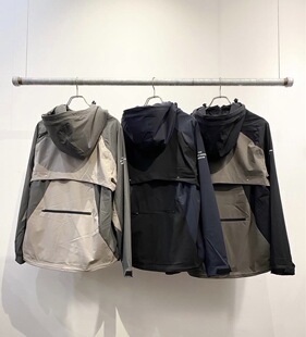 24311 高尔夫服装男士秋冬新加绒保暖连帽马甲外套双用防风防泼水