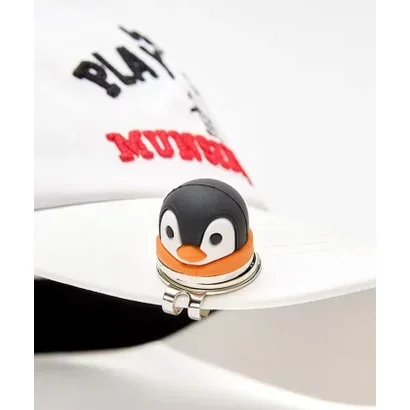 日本正品代购高尔夫用品男女马克帽夹球位标磁铁marke公仔