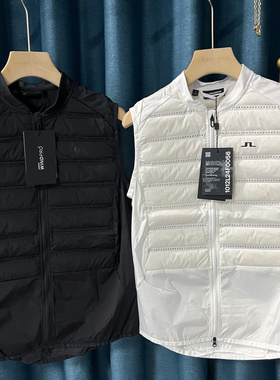 6K04 秋冬新款专柜正品高尔夫男士立领羽绒马甲保暖轻薄