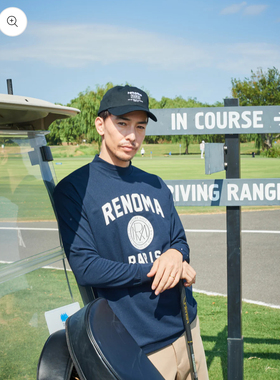 21207  日本潮牌高尔夫男士秋冬聚酯打底长袖上衣亲肤舒适弹力