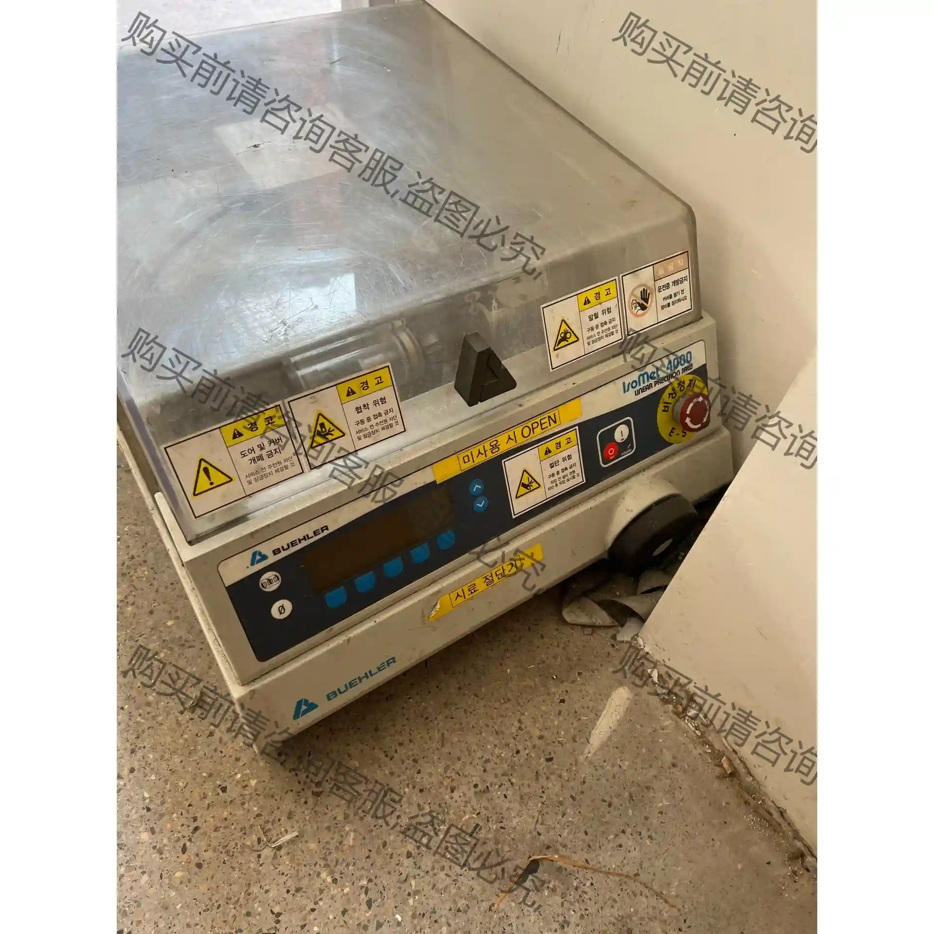 标乐Buehler 精密切割机 IsoMet 4000精密切 先议价 拆机货包好