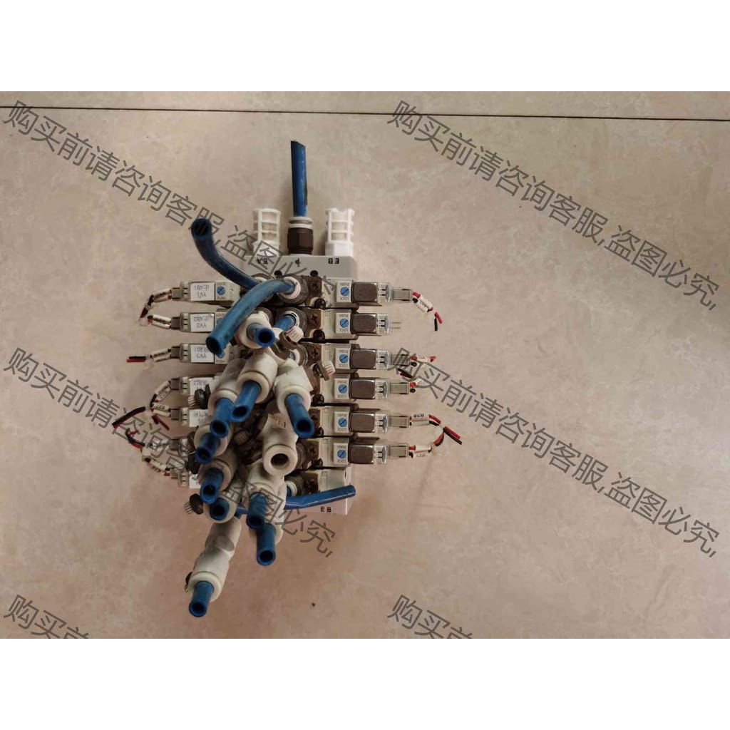 功能正常议价 正品SM电磁阀SY5120-5LD-C6多位阀组阀岛成色如