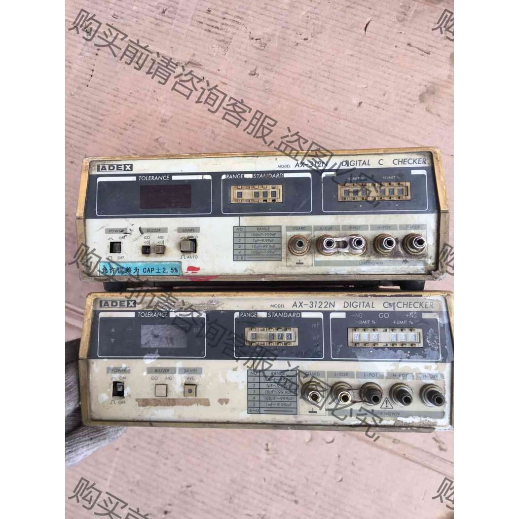 功能正常议价 日本进口电桥电容测试ADEX AX3122 AX312电桥
