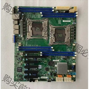 拆机货 超微 超微X10DRL I双路服务器主板C612芯片支持E5 先议价