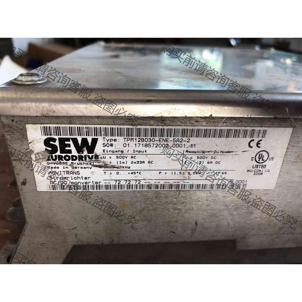 功能正常议价 原装swe驱动器TPM12B030-ENE-5A2-2一个因