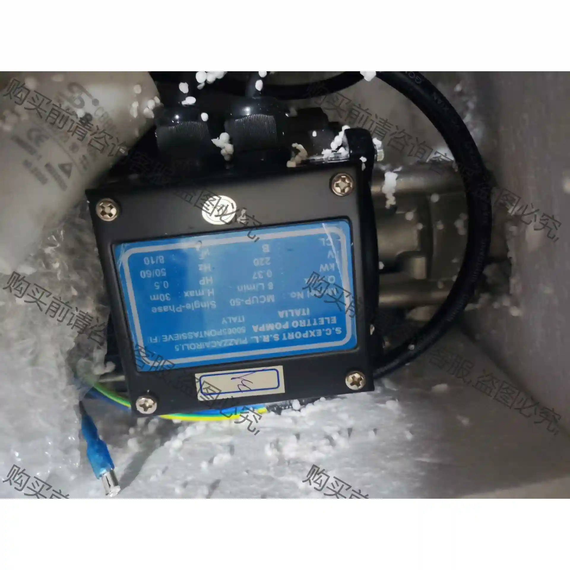 意大利S.C.EXPORT S.R.L MCUP-50水泵电 先议价 拆机货包好