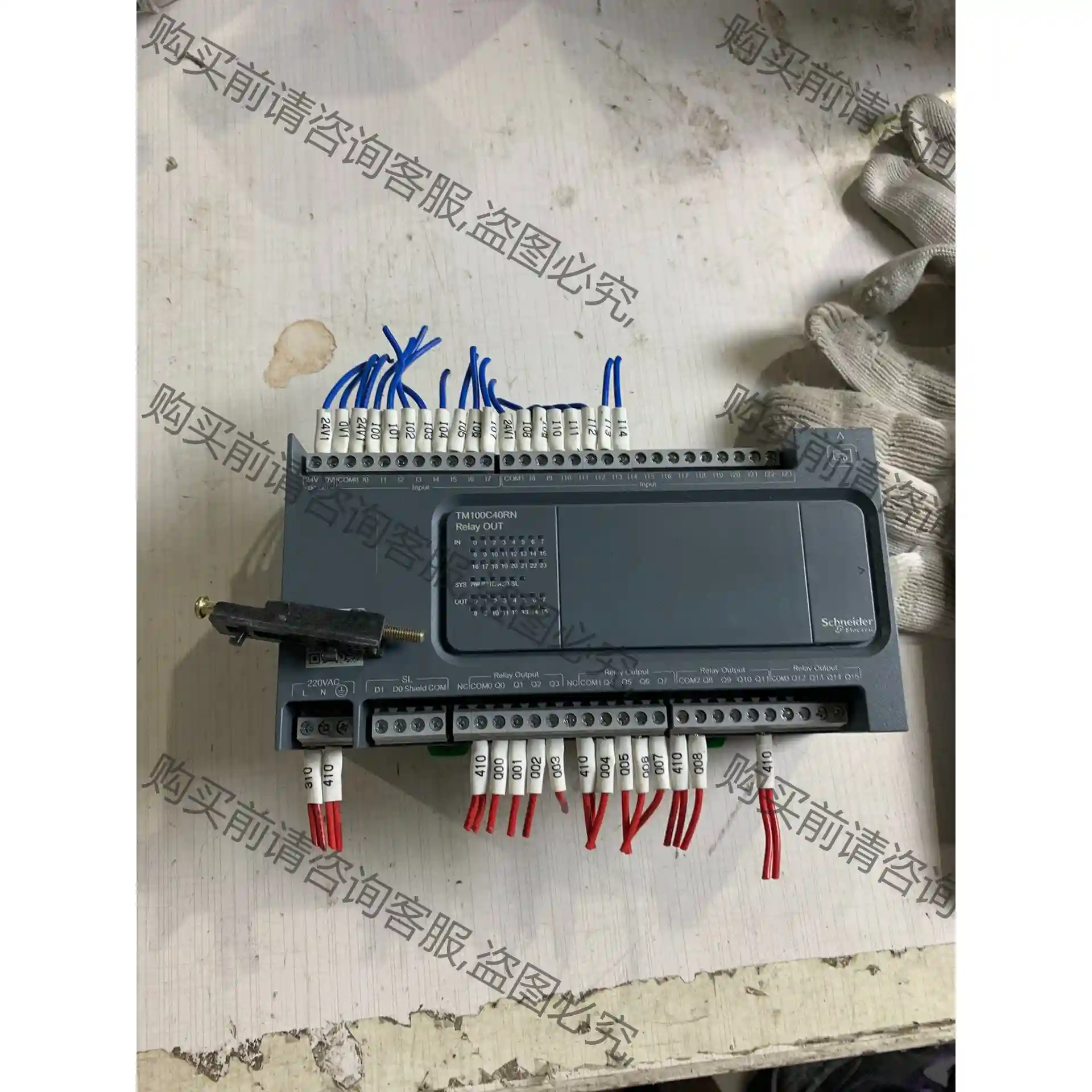 施耐deplc TM100C40RN 先议价 拆机货包好