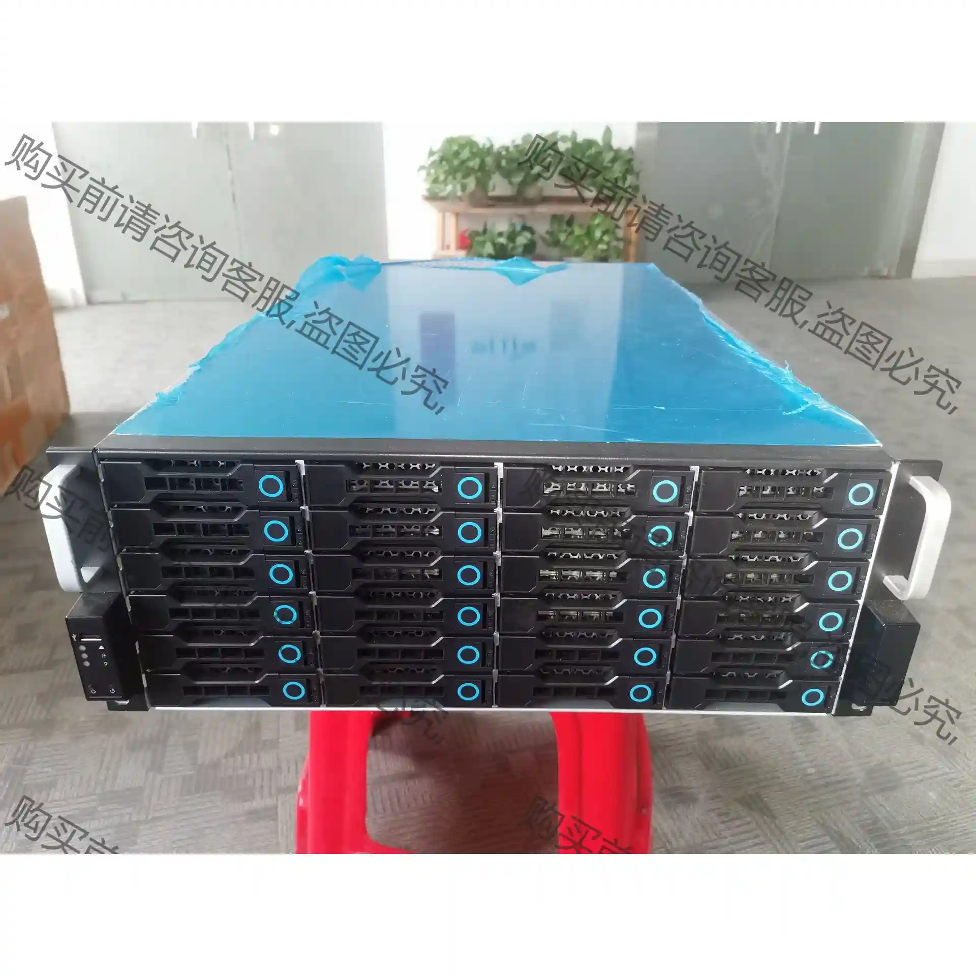 6GB12GB扩展背板4U24硬盘位热插拔带扩展功能存储服务 先议价 拆