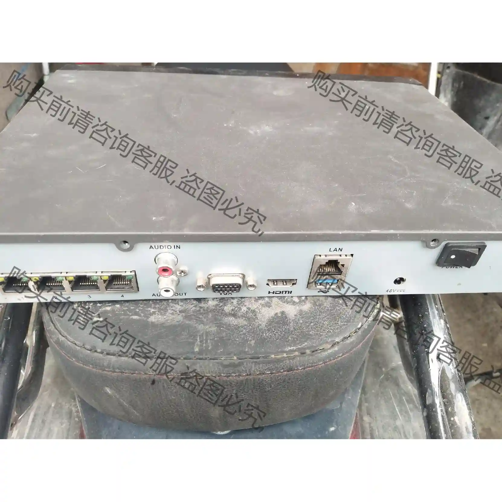 海康四路POE网络硬盘录像机。DS-7804N-E1/4P 先议价 拆机货包好