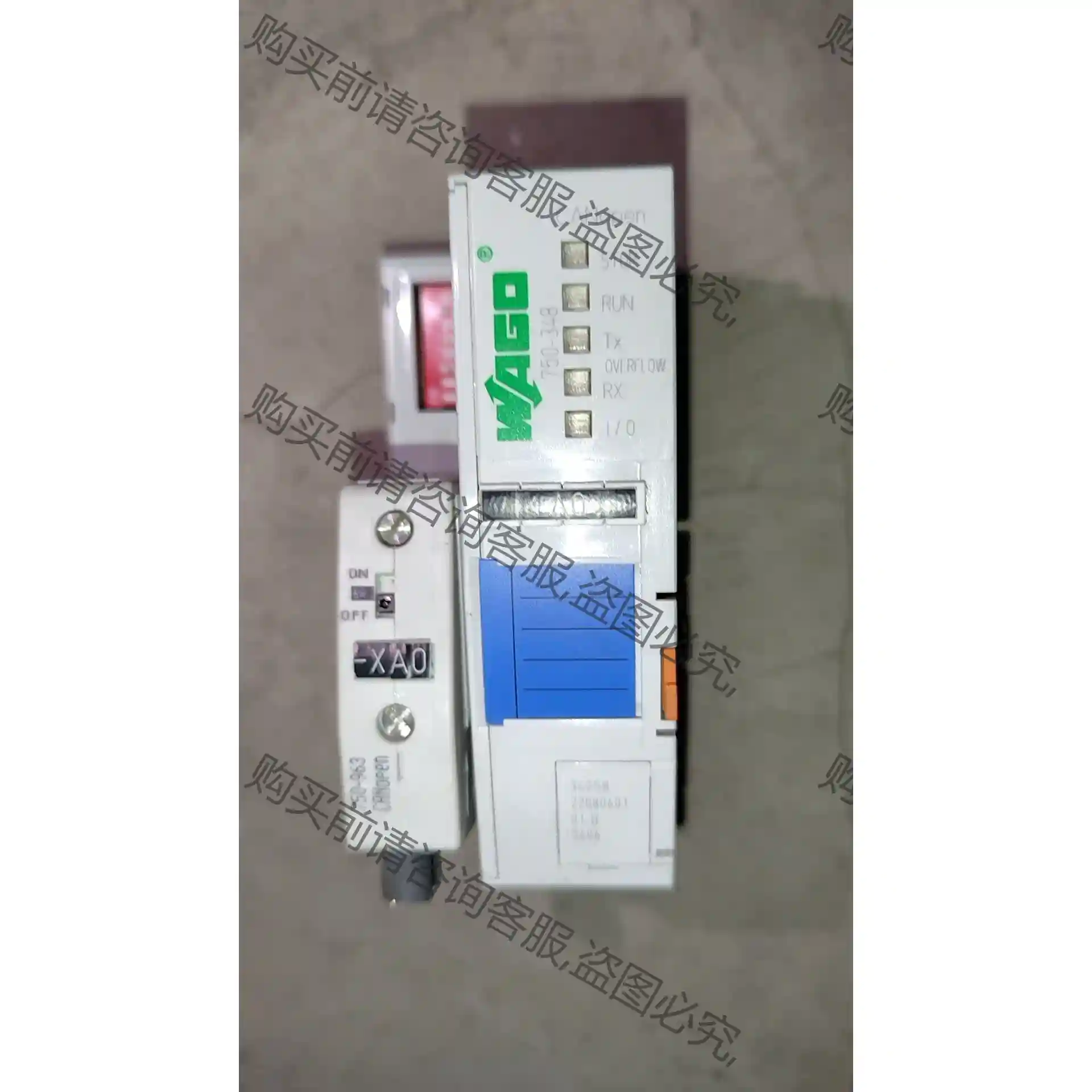 750-348 WAGO万可PLC模块 二手正品 实物拍摄 先议价 拆机货包好