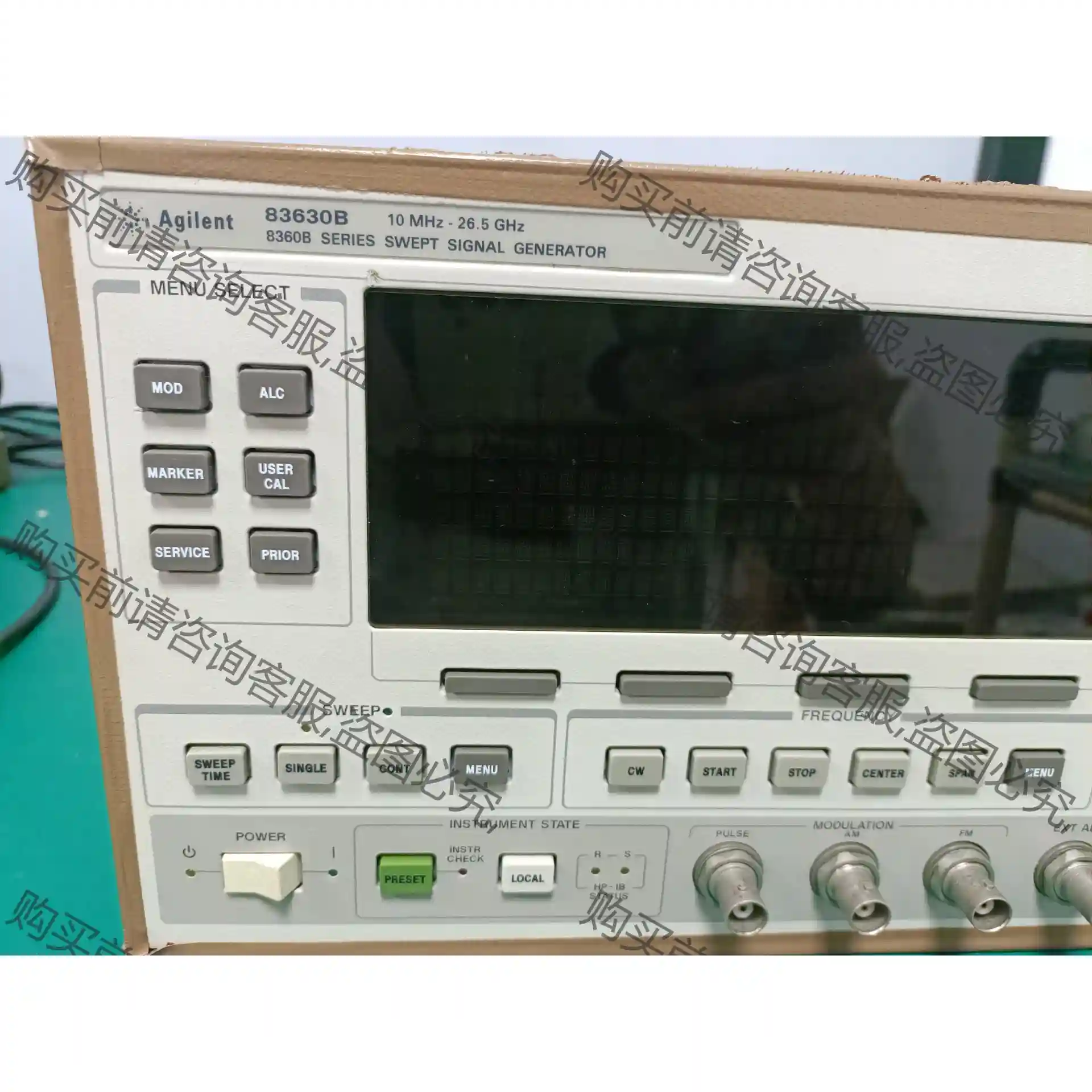 出售安捷伦Agilent83630B频谱分析仪10Mhz-2 先议价 拆机货包好