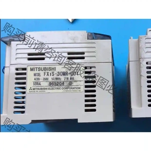 拆機件 拆機貨包好 001 FX1S 三菱PLC 先議價 30MR 測試好發(fā)