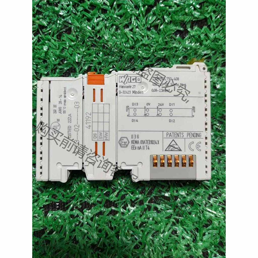 功能正常议价 万可PLC模块，二手拆机型号：750-408