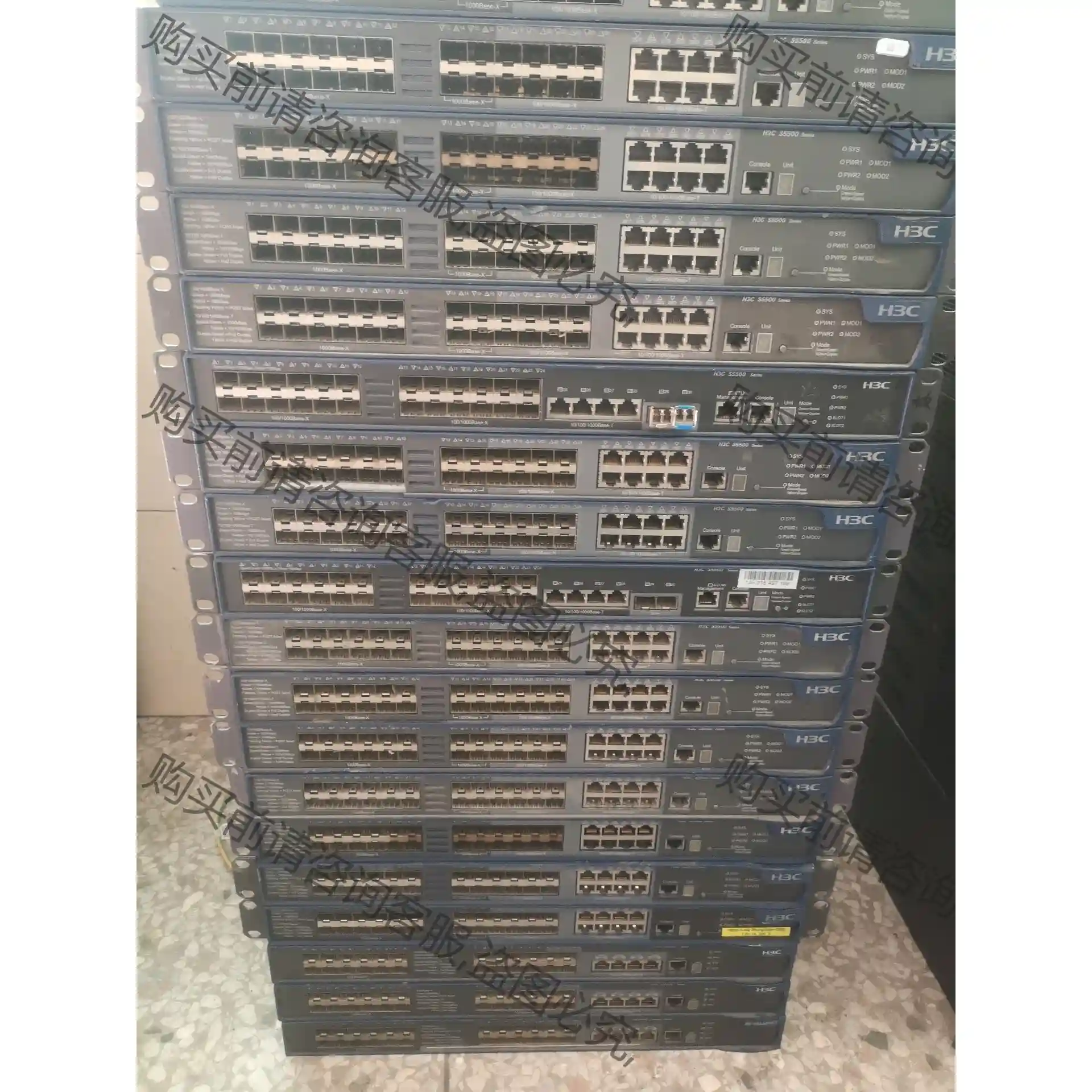 H3C S5500-28F 先议价 拆机货包好