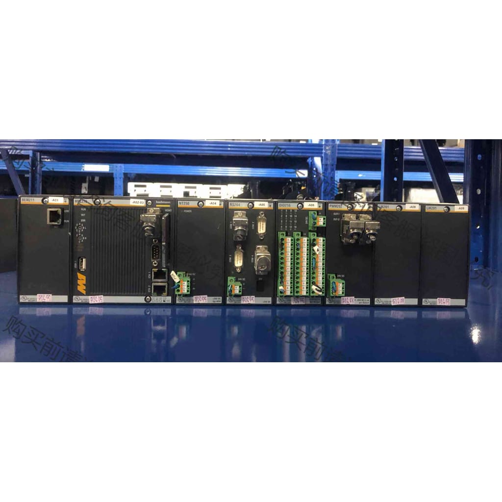 功能正常议价 Bachmann巴赫曼PLC模块 BES212/N 装拆机