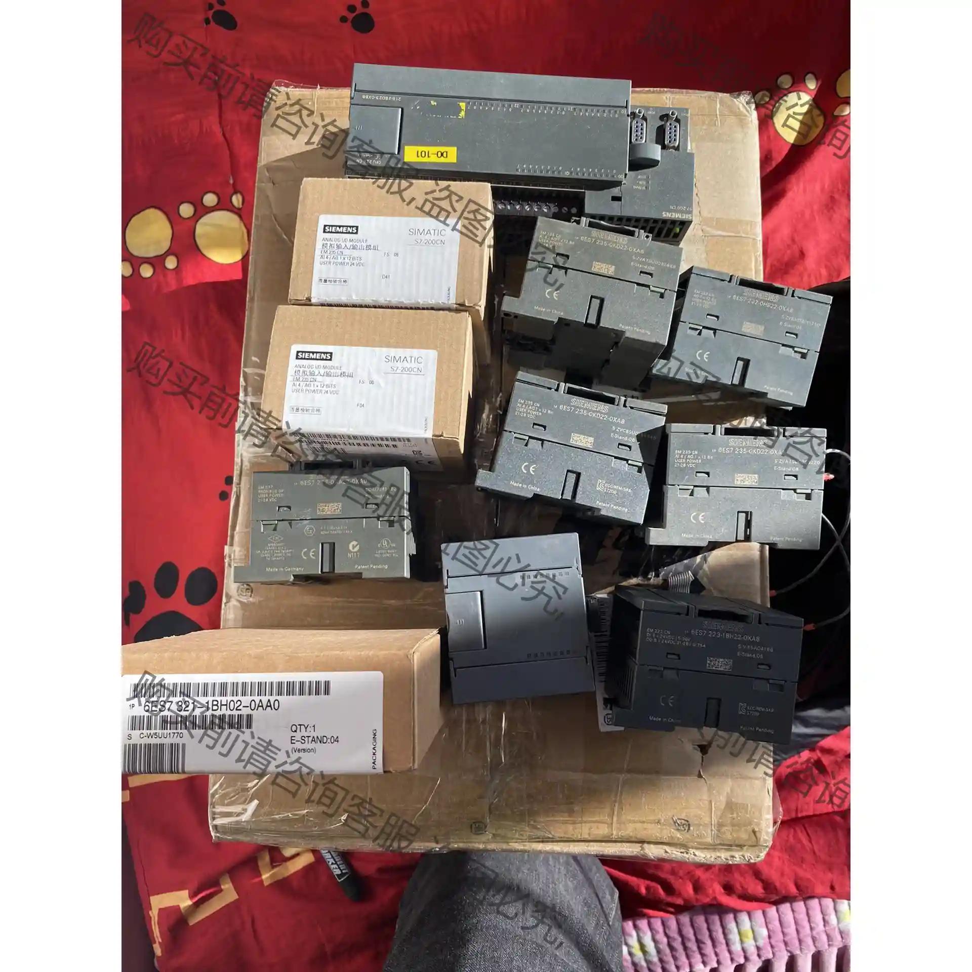 出售西门ziPLC6ES7 235-0KD22-0XA8 先议价 拆机货包好