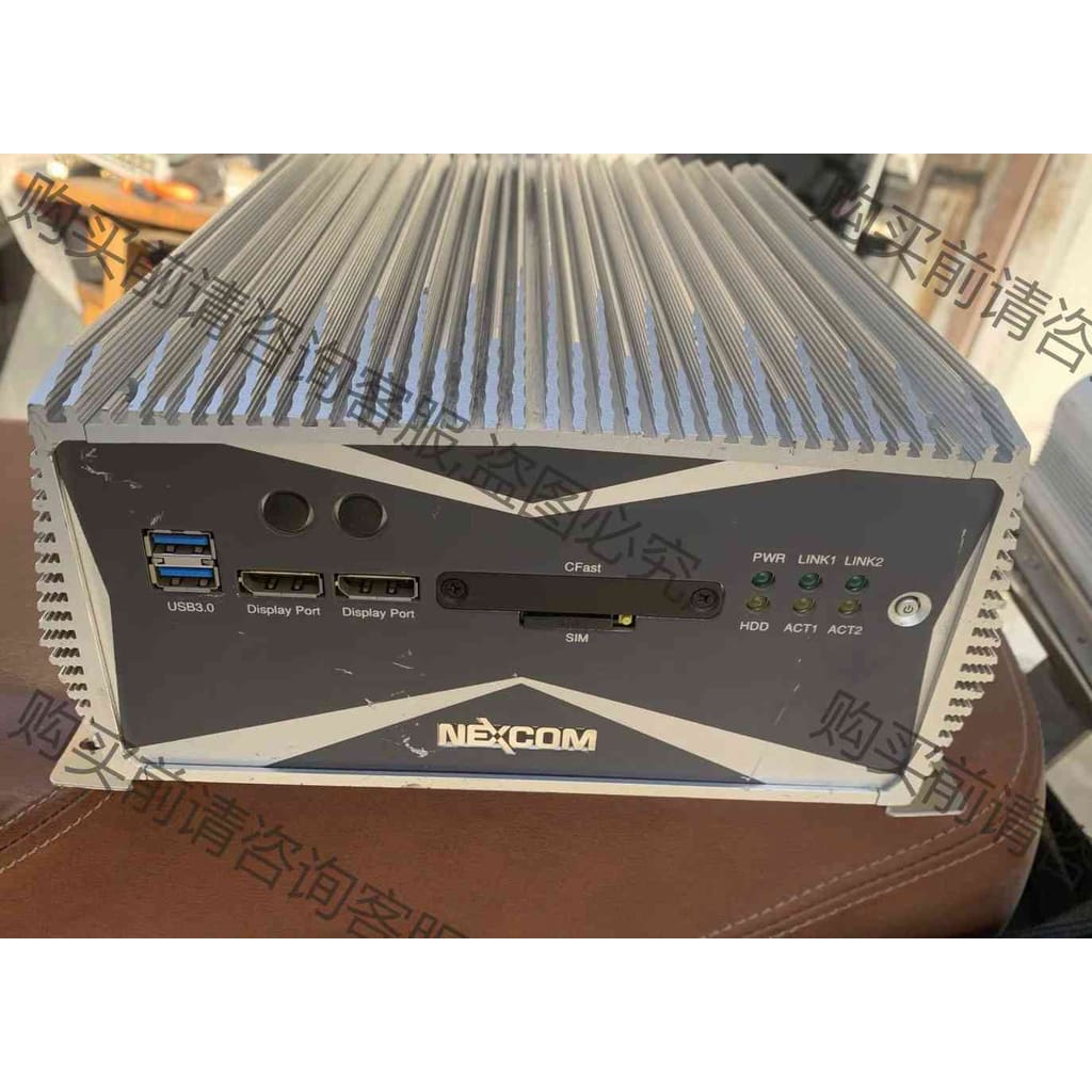 功能正常议价 二手 NEXCOM新汉NISE3600E2嵌入式低功耗无风扇