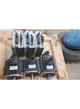 施耐de伺服电机+驱动器，LXM23AU10M3X和BCH13 先议价 拆机货包好