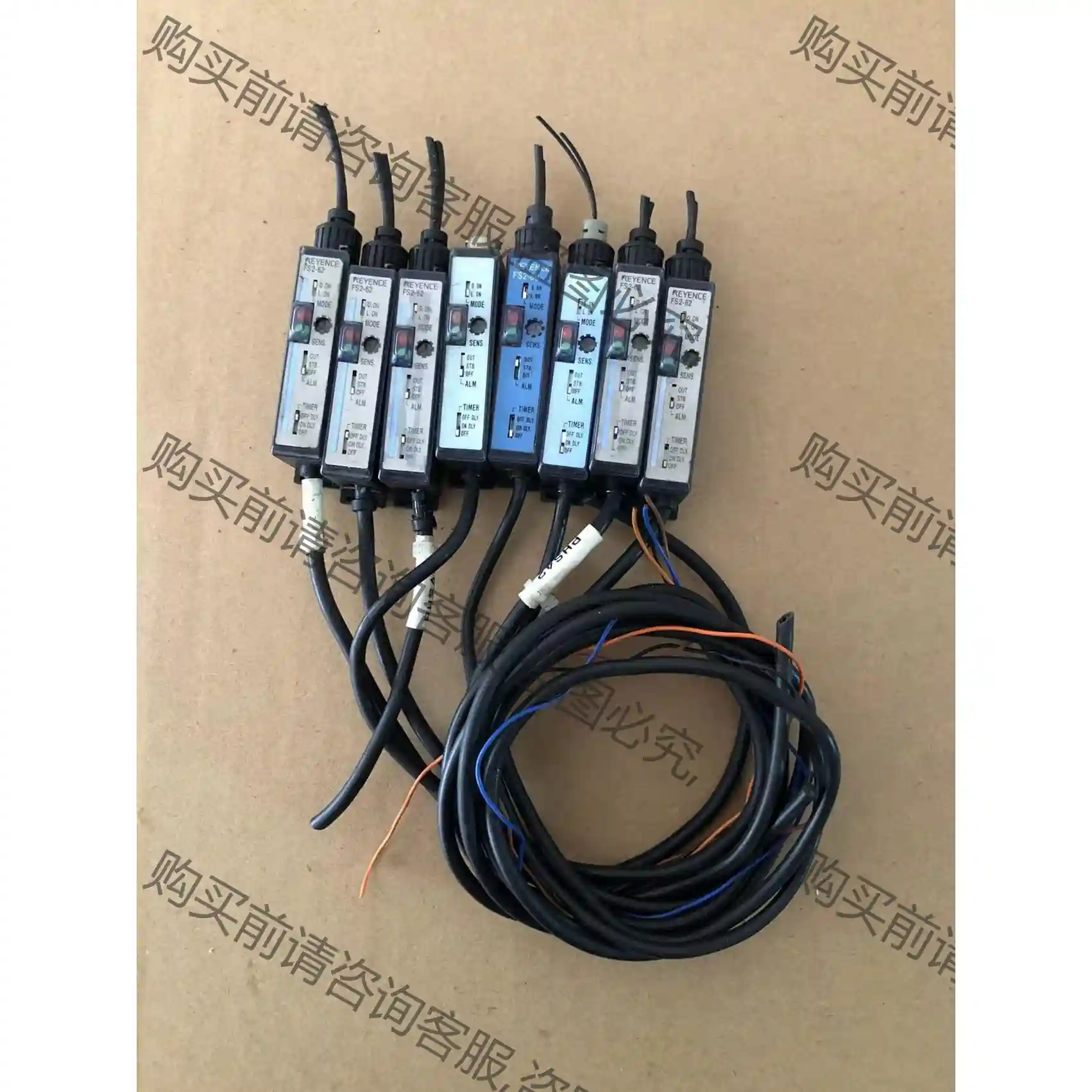 基恩士FS2-60 FS2-62光纤放大器 先议价 拆机货包好