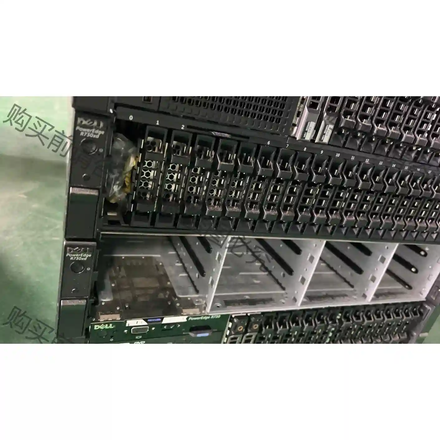 DELL R730XD 3.5盘位 准系统带阵列卡(板载网卡 先议价 拆机货包